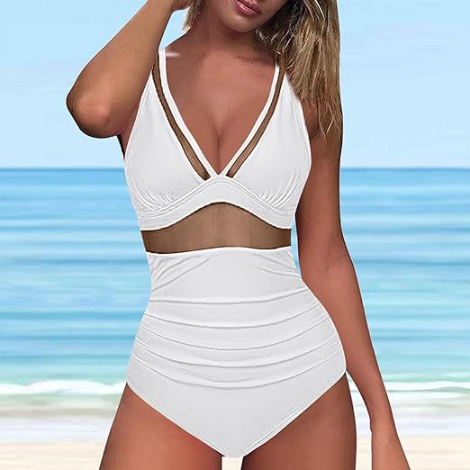Dames Badpak Eendelig Strandkleding Zwemkleding