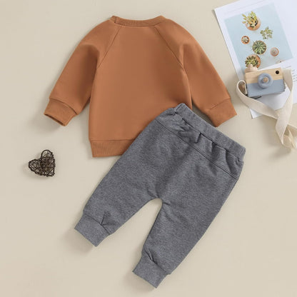 Winter Baby Outfit - Sweatshirt en Broek Set