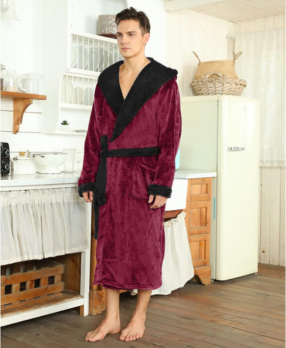 Heren Badjas Luxe Zacht Robbie