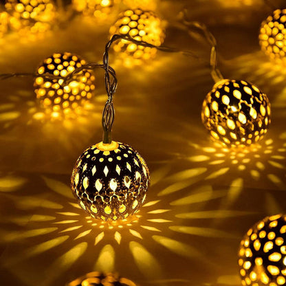 Solar Lichtslingers Waterdicht Marokkaans Design - Mode Vibes
