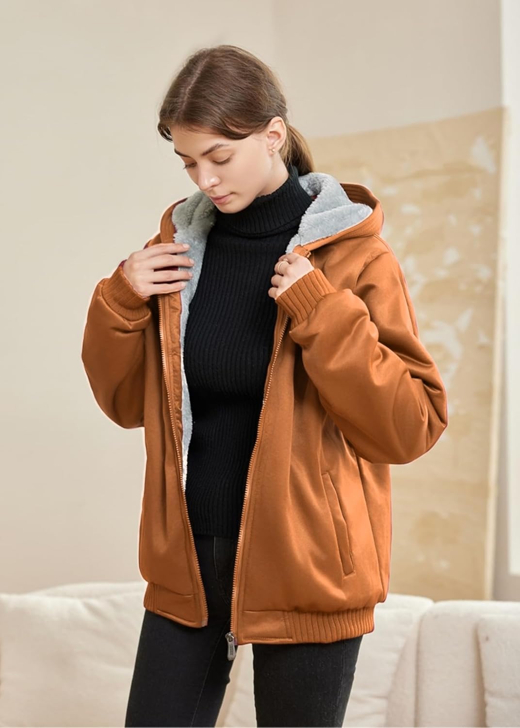 Dames Fleecevest Zacht Warm Comfortabel