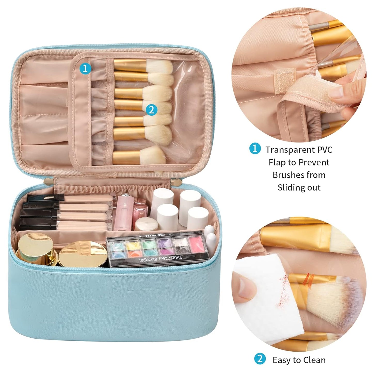 Make-up Organizer Reisformaat met Opslag Compartimenten