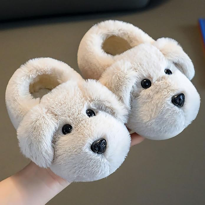 Pantoffels met Puppydesign voor Kinderen
