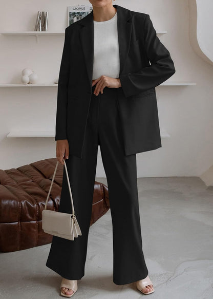 Dames Blazer Set met Broek Pantalon