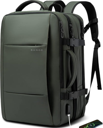 Reisrugzak Waterdicht 26-45L met Laptopvak en Handvat