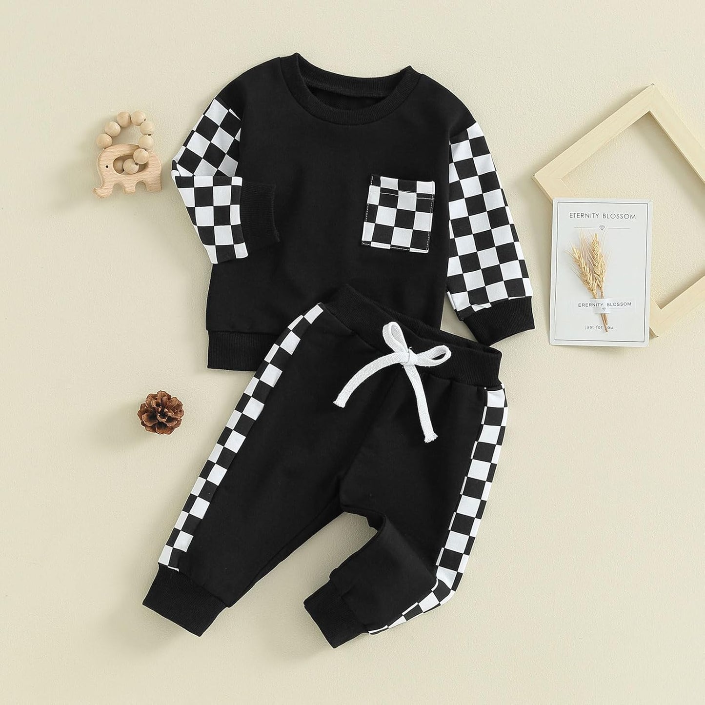 Winter Baby Outfit - Sweatshirt en Broek Set