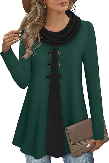 Dames Sweatshirt Colorblock Pullover Zacht en Stijlvol