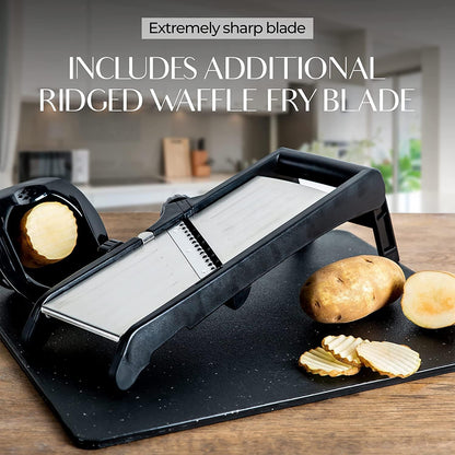 Professionele Foodsnijder Set met Snijbestendige Keukenhandschoenen