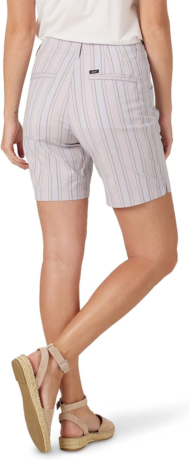 Iconische 7" Chino Walkshort voor Stijlbewuste Dames