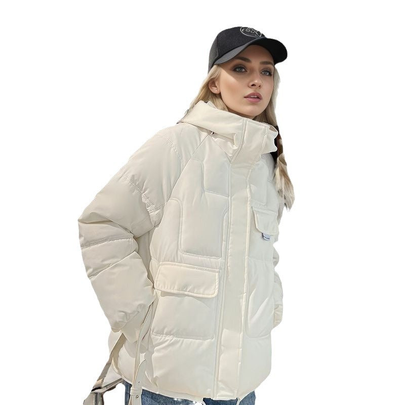 Dames Pufferjas Warm en Gewatteerd met Capuchon en Trendy Zaken