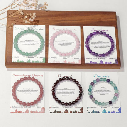 Kristal Armband Natuursteen Energie Sieraden Aria