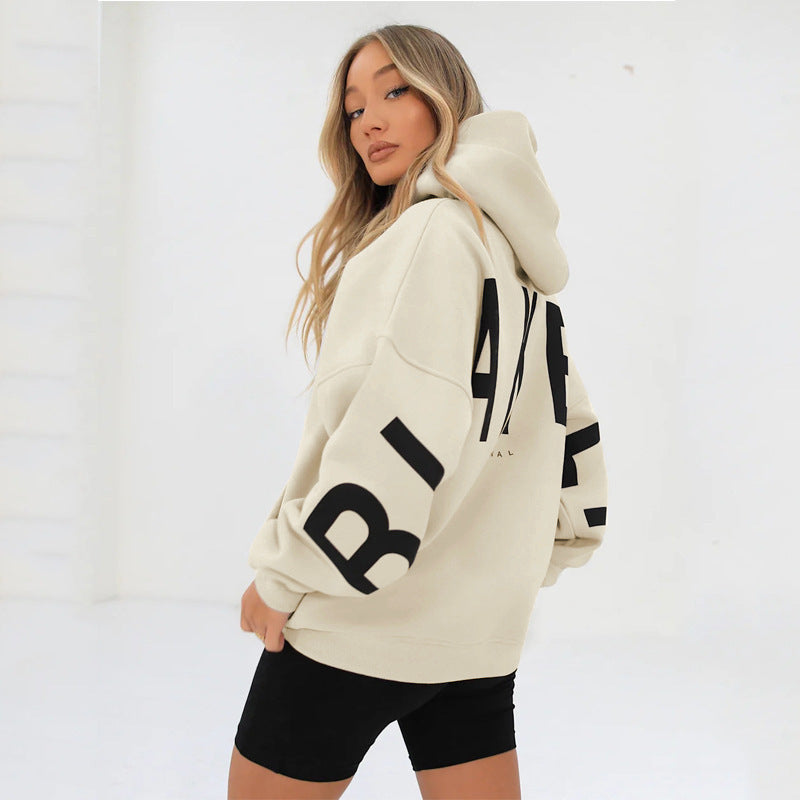 Dames Hoodie Warm Met Capuchon en Leuke Print Savannah - Mode Vibes