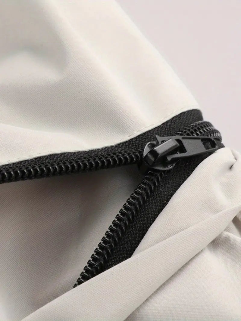 Waterdichte Heren Outdoorjas met Capuchon Licht en Ademend