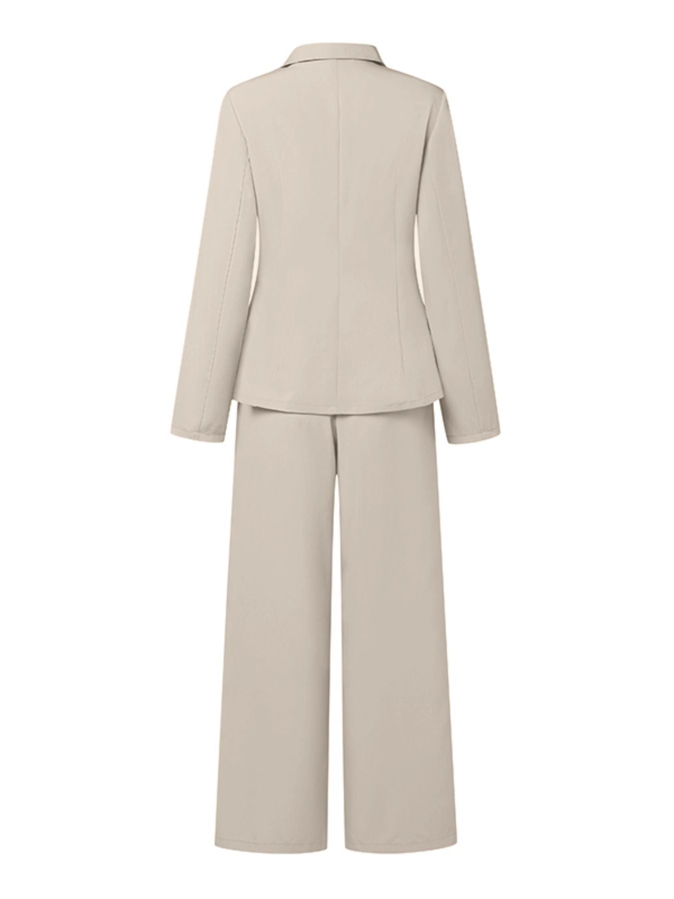 Dames Blazer Set Tweedelig met Broek Elegant
