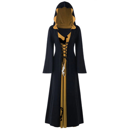 Dames Verkleedjurk Capuchon Warm en Stijlvol