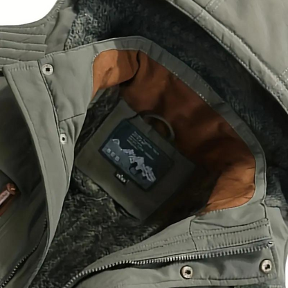 Waterdichte Heren Outdoorjas met Voering Warm en Winddicht