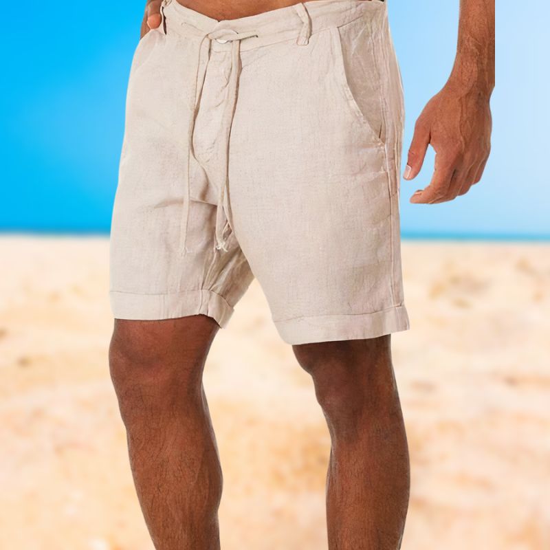 Linnen Heren Shorts Luxury Zomer Shorts Armand - Mode Vibes