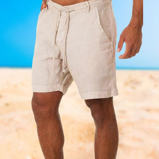 Linnen Heren Shorts Luxury Zomer Shorts Armand - Mode Vibes