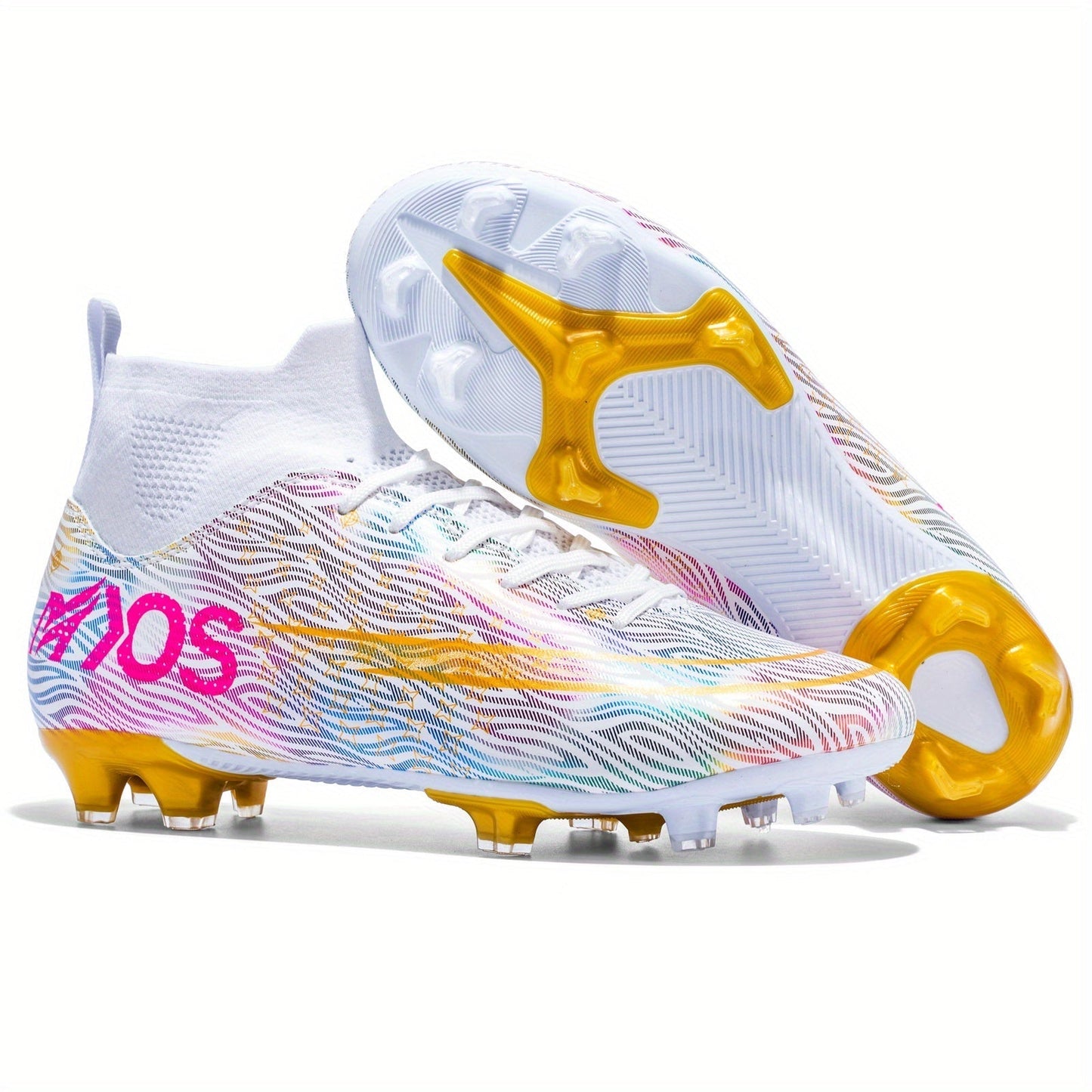 Heren Voetbalschoenen met Goede Grip en Hoge Enkel