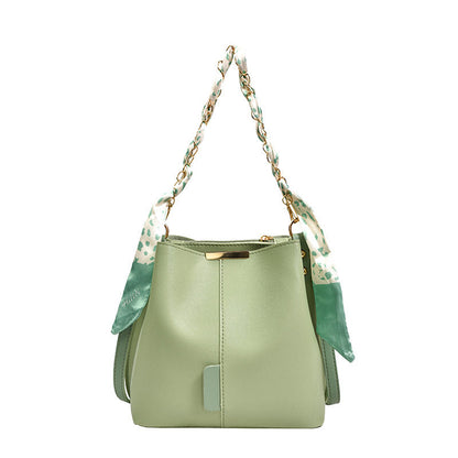 Dames Zomerse Crossbody Tas met Ketting Detail