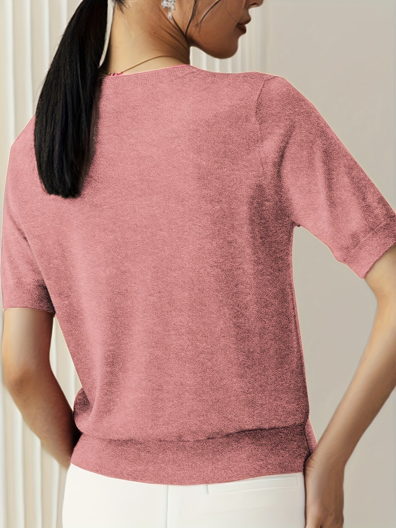 Dames T-Shirt Top Stijlvol en Comfortabel