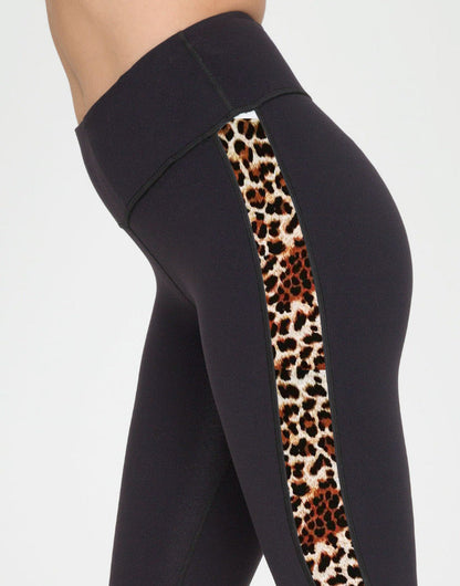 Dames Sportlegging met Panterprint en Strepen