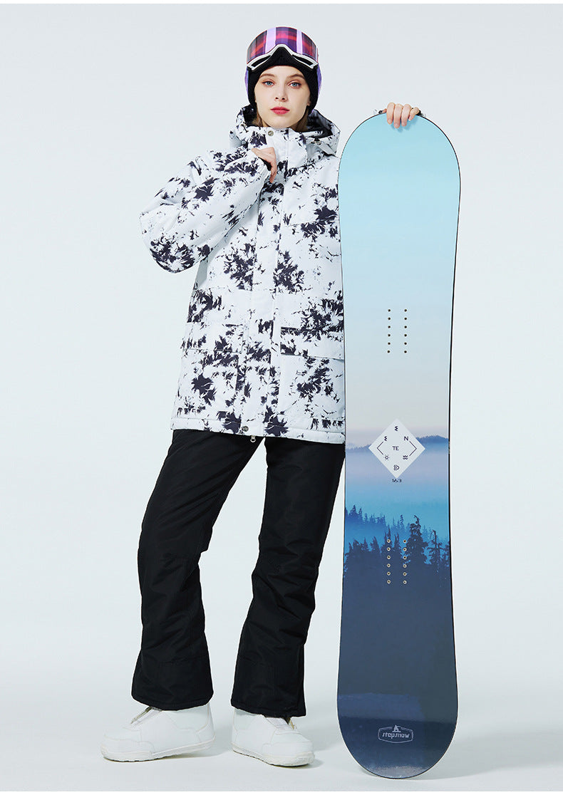 Dames Ski Overall Set Waterdicht Warm Trendy