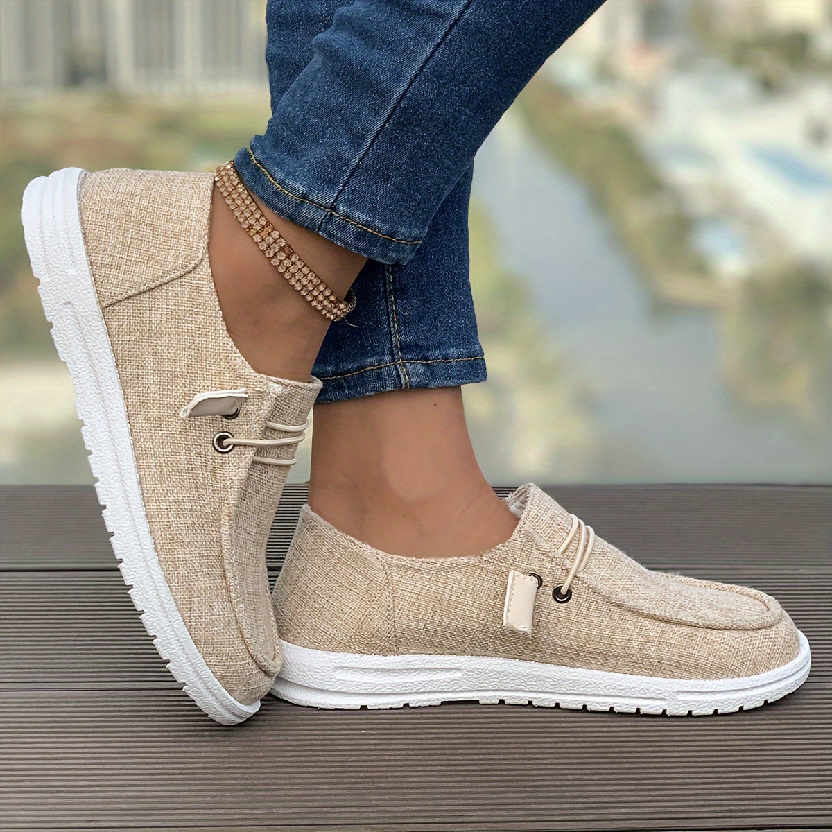 Dames Instappers Casual Leer Zwart Comfortabele Schoenen