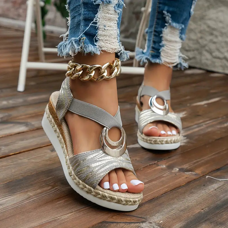 Dames Platformsandalen Comfortabele Pasvorm