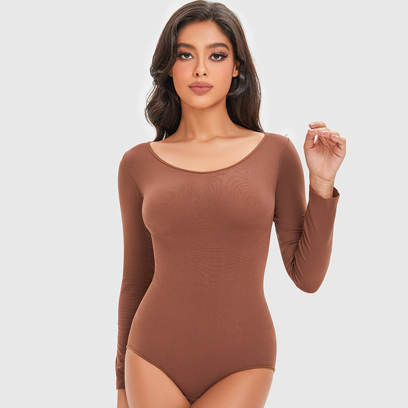Dames Shapewear Body Lange Mouwen Corrigerend - Mode Vibes