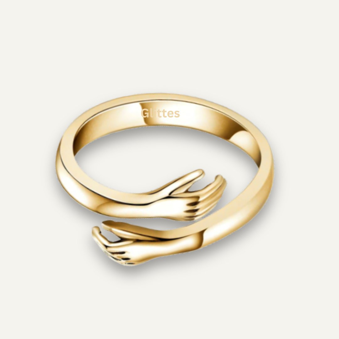 Zilveren Omarmingsring Elegant Simpele Stijl - Mode Vibes