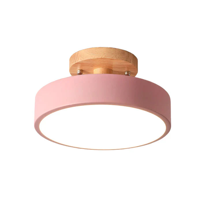 Moderne LED Plafondlamp Noordse Stijl NordWood