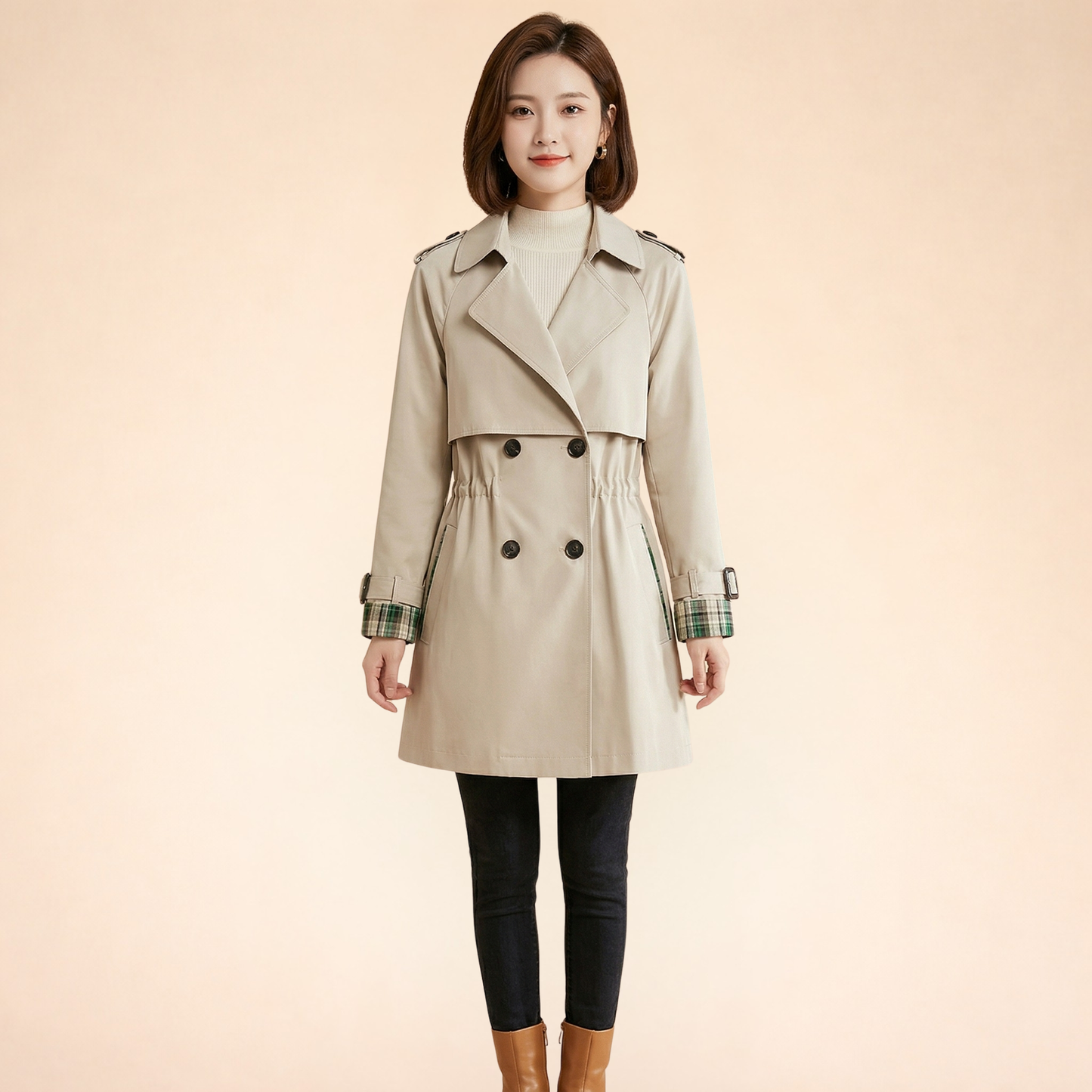 Julia | Tijdloze en comfortabele trenchcoat