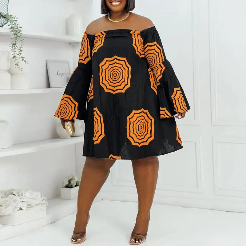 Plus-Size Jurk Celine Trendy en Casual Mode