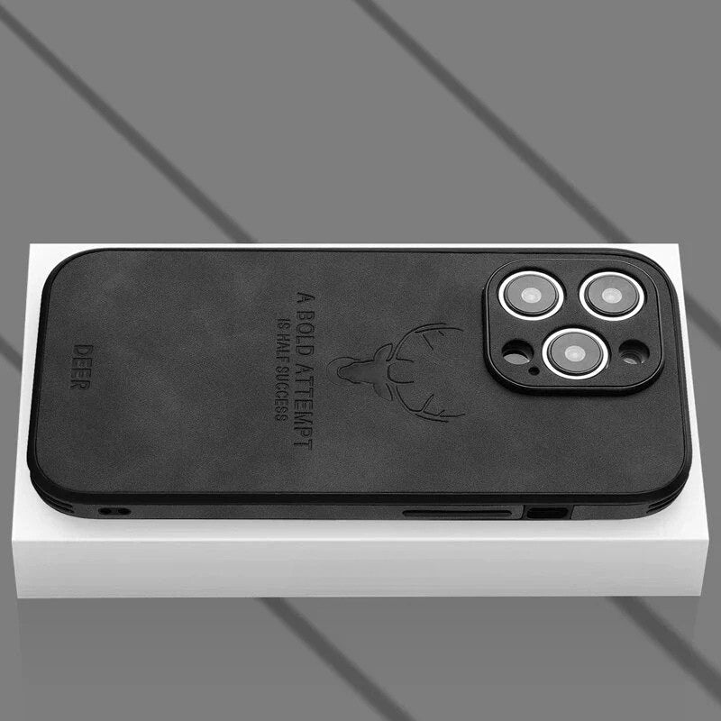 iPhone Hoes van Hertenleer Luxe Beschermhoes Veltro