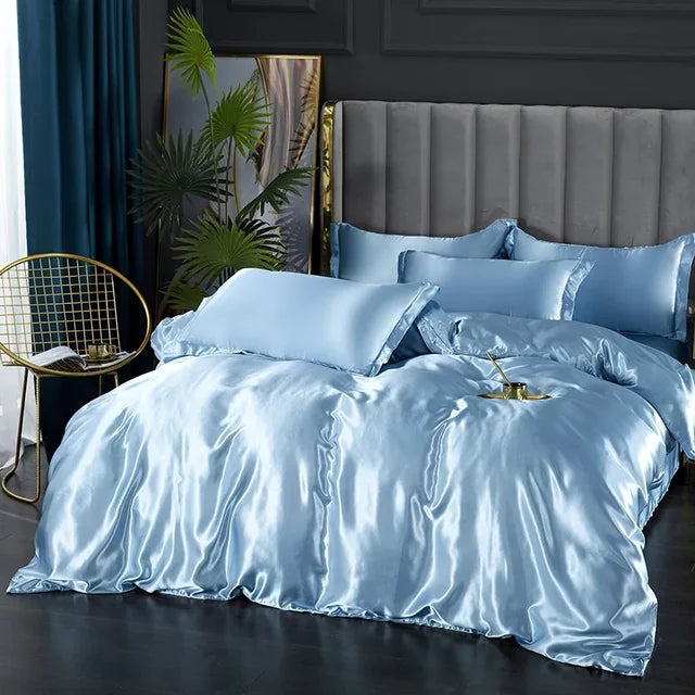 Zijde Beddengoed Set Luxe Satijn Soft