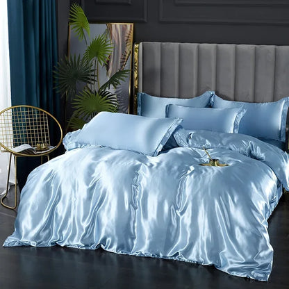 Zijde Beddengoed Set Luxe Satijn Soft