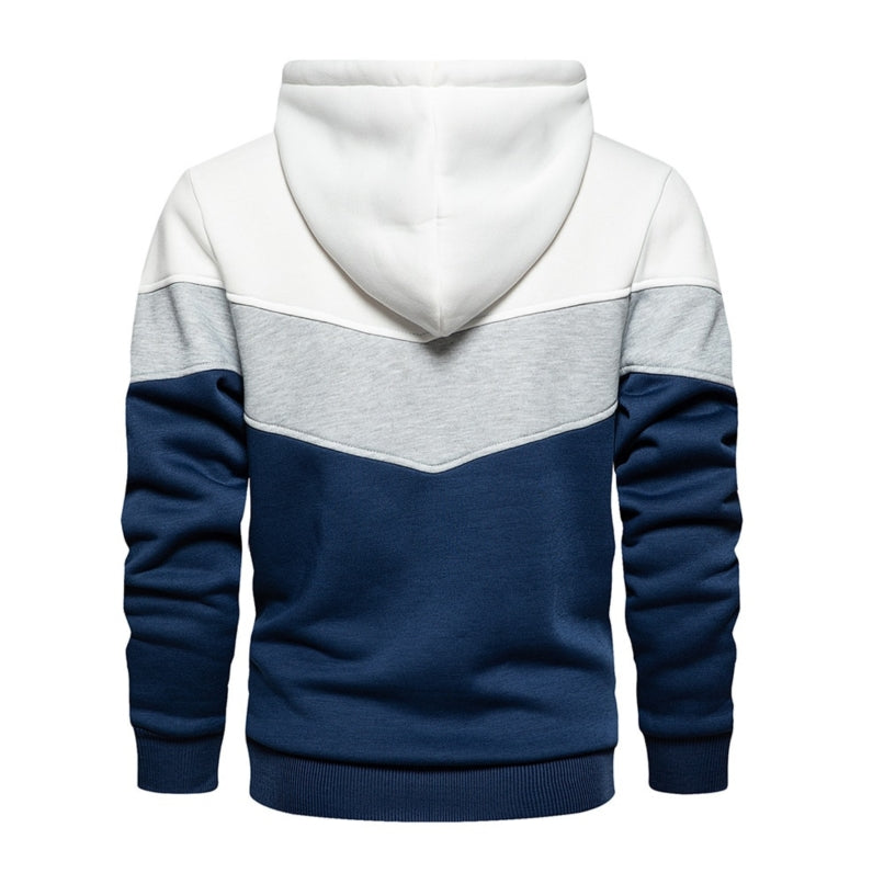 Heren Hoodie Katoen Mix Zwart Darius