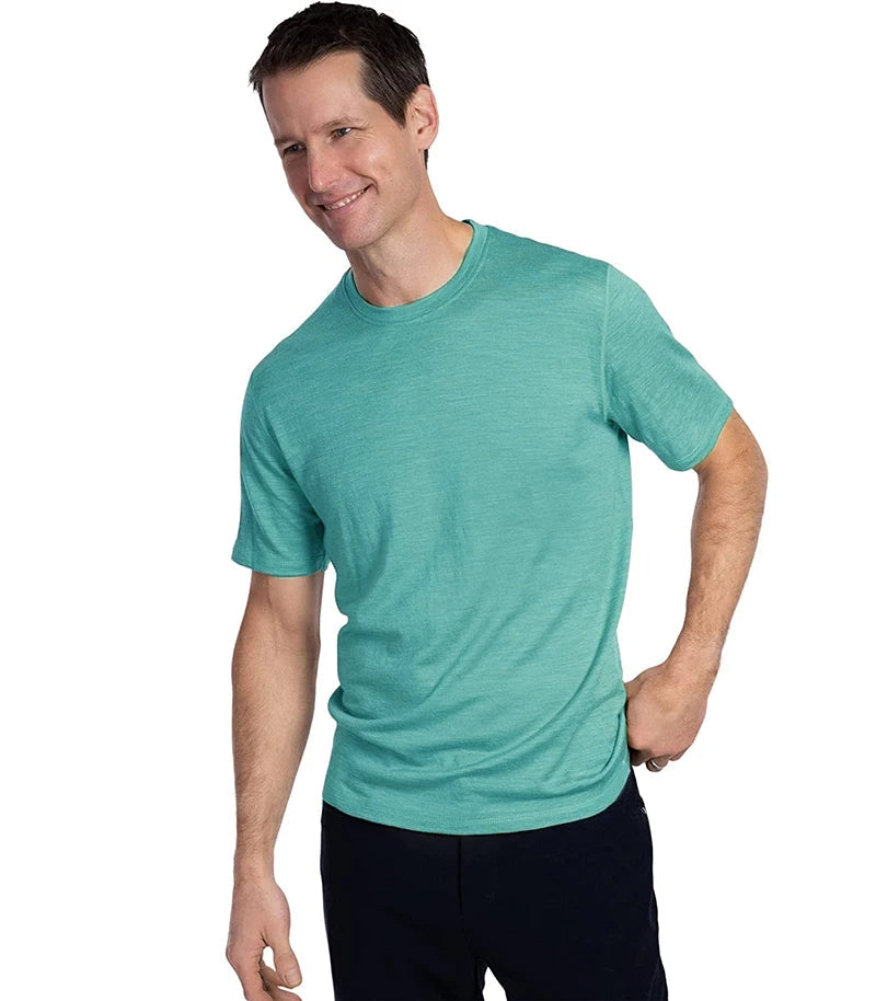 Comfortabele Jurgen T-Shirt voor Mannen Ademend