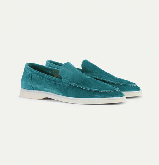 Vittoro Mannen Loafers Klassiek Design Leer