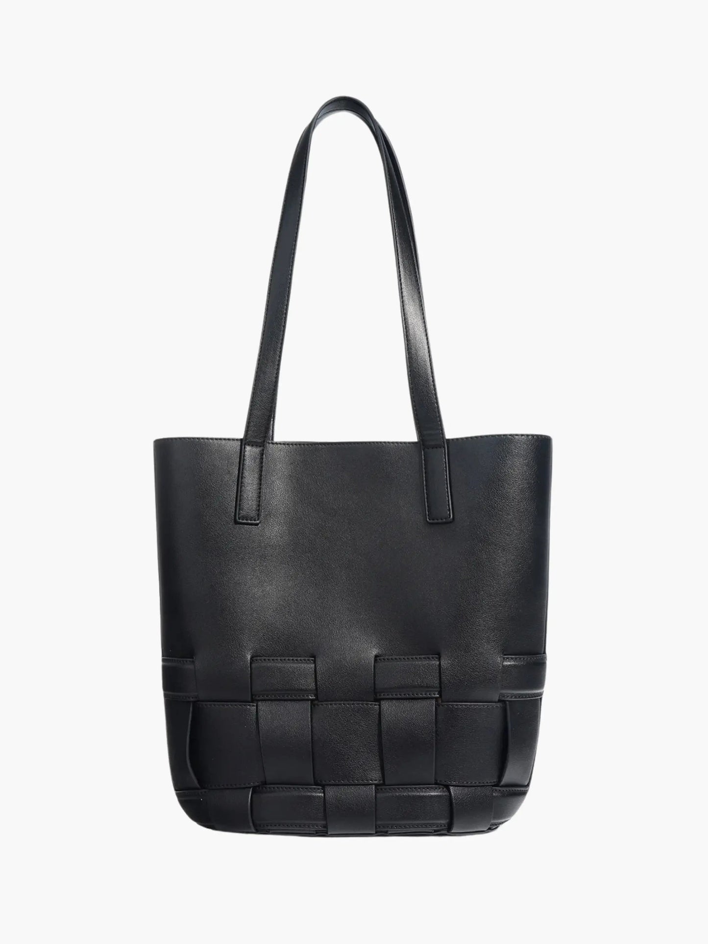 Leren Tas Gevlochten Design voor Dames