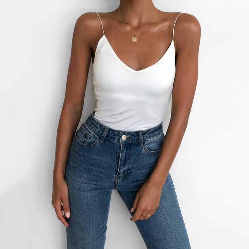 Mouwloze Vrouwentop Trendy Zomer Kleding