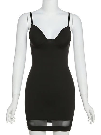 Mini Jurk Strak en Sexy voor Vrouw