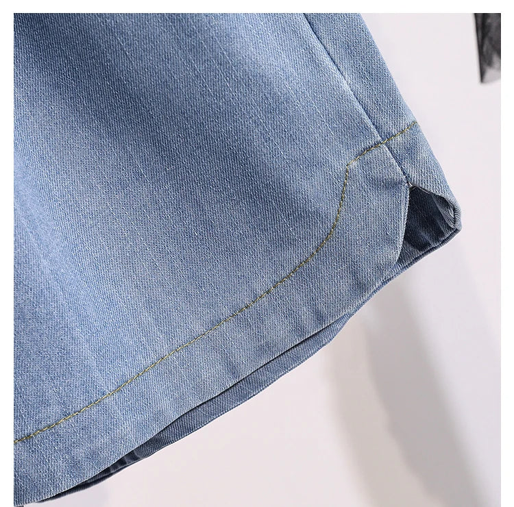 Plus Size Short Casual Trendy Dame Broek