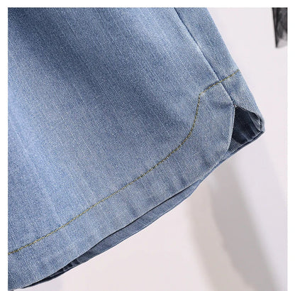Plus Size Short Casual Trendy Dame Broek