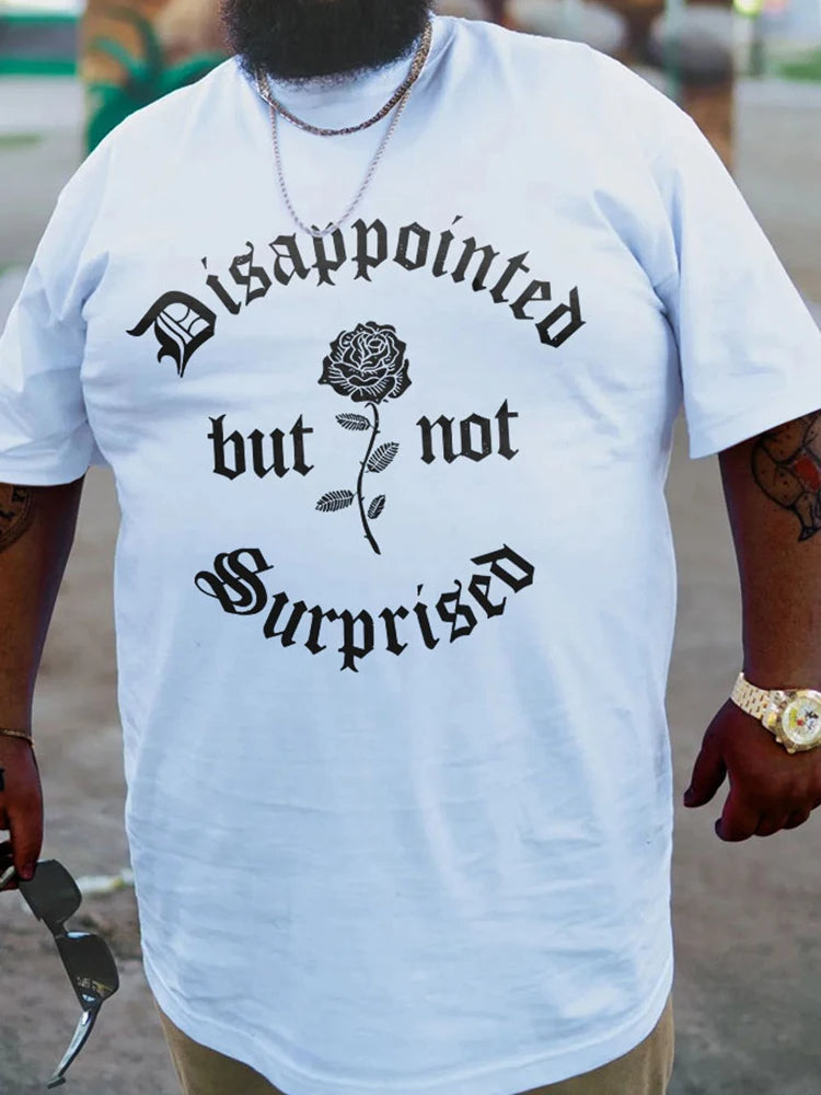 Plus Size Statement T-shirt met Leuke Tekst - Mode Vibes