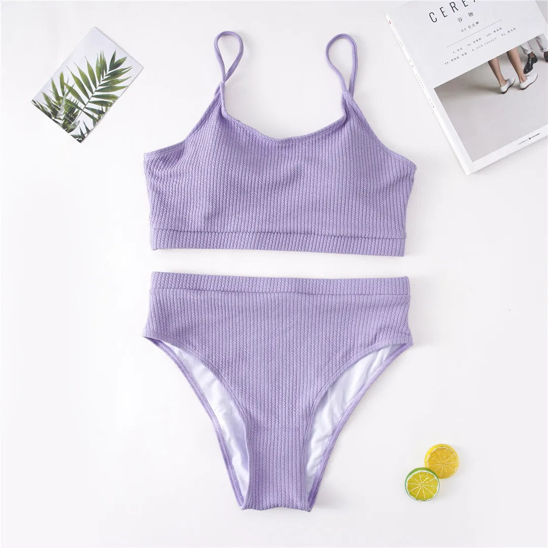 Plus-Size Bikini Stoer en Veelzijdig voor Vrouw