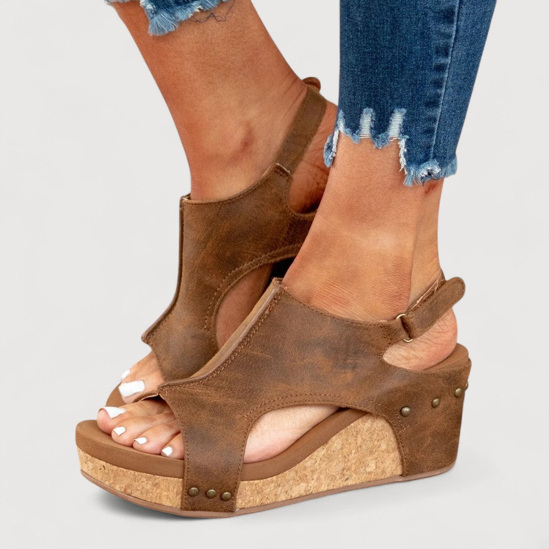 Dames Sleehak Sandalen Elegante Pasvorm