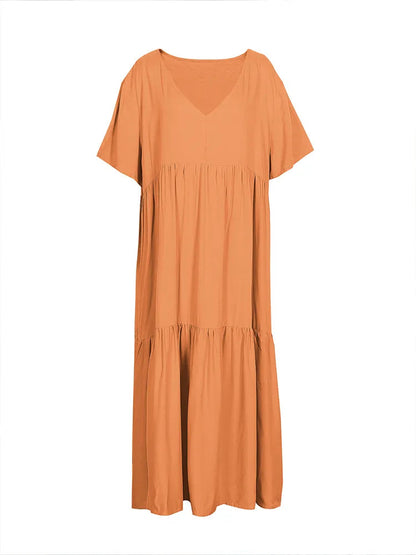 Zomerjurk Plus Size Casual Trendy Mode Jurk