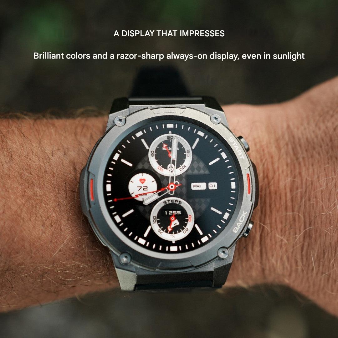 Outdoor Smartwatch TitanCore 7X Waterdicht en GPS